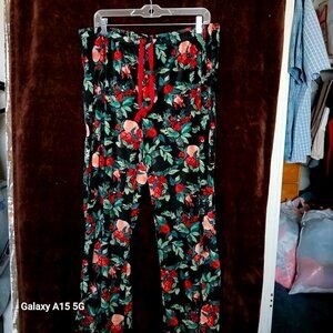 Velvet Christmas lounging pants